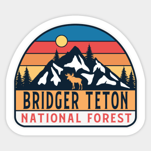 Bridger teton National Forest Sticker